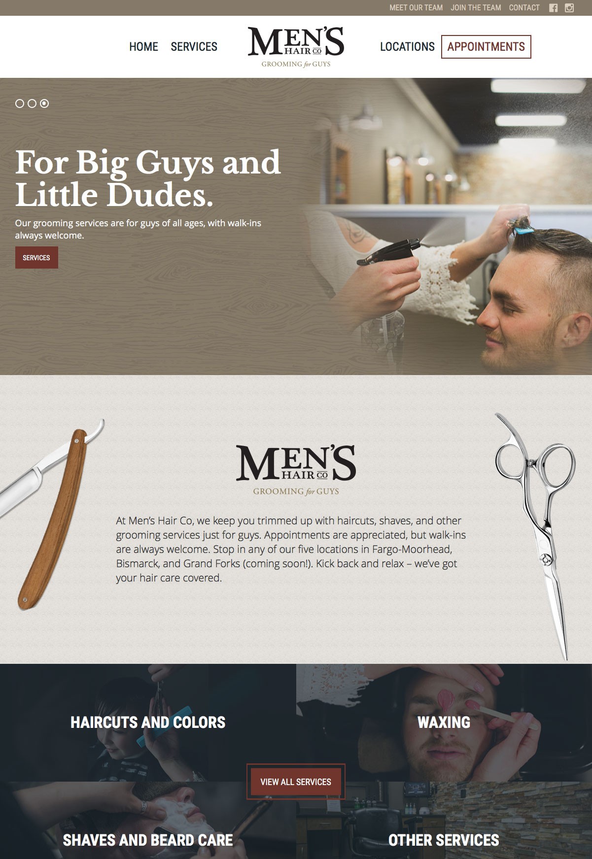 Men Hair Co Chris Amador Creative Frontend Developer